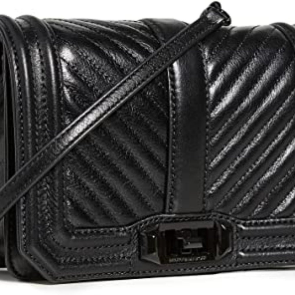 Black Rebecca Minkoff Quilted Leather Crossbody